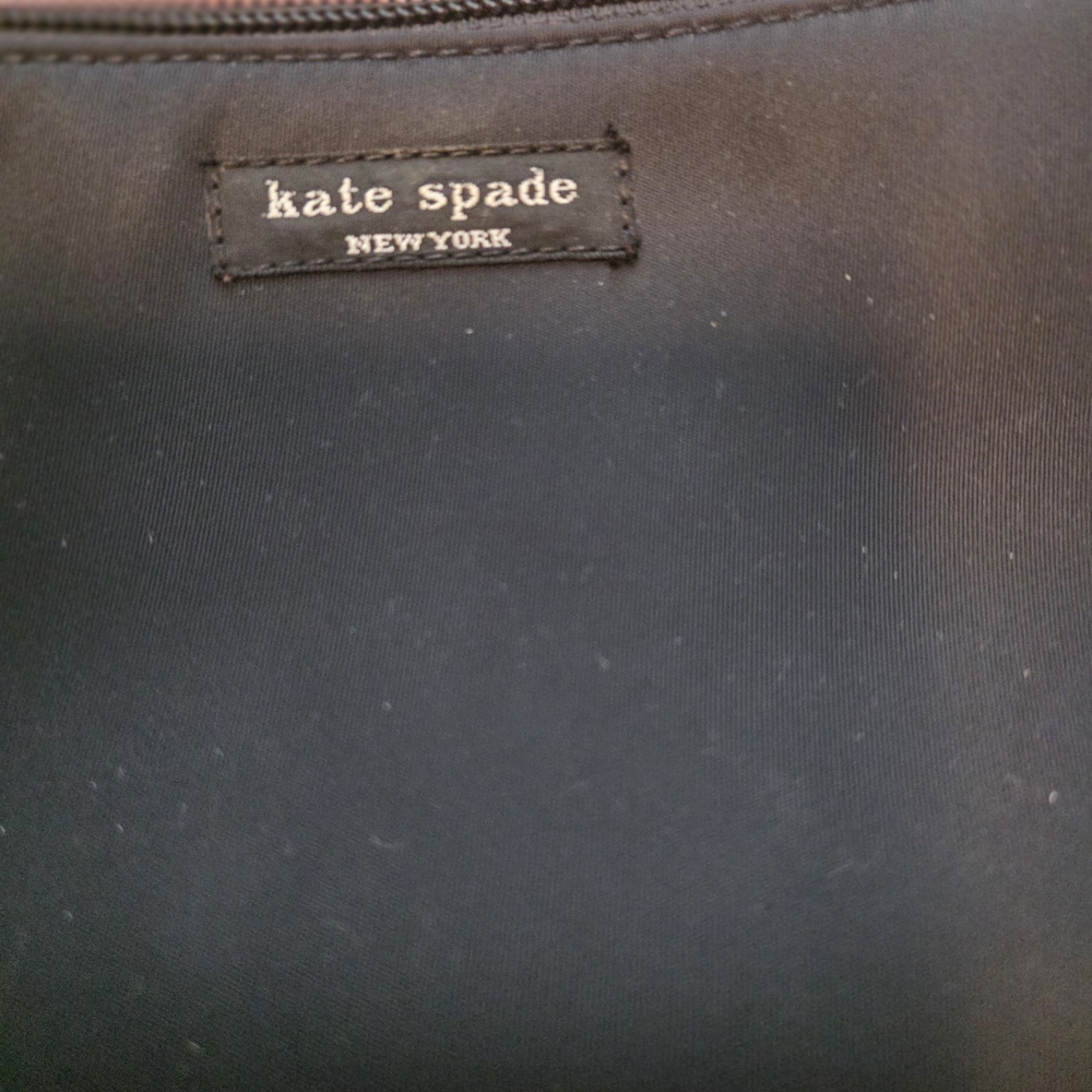 Kate Spade Elegant Black Satin Shoulder Bag - Picture 5 of 7